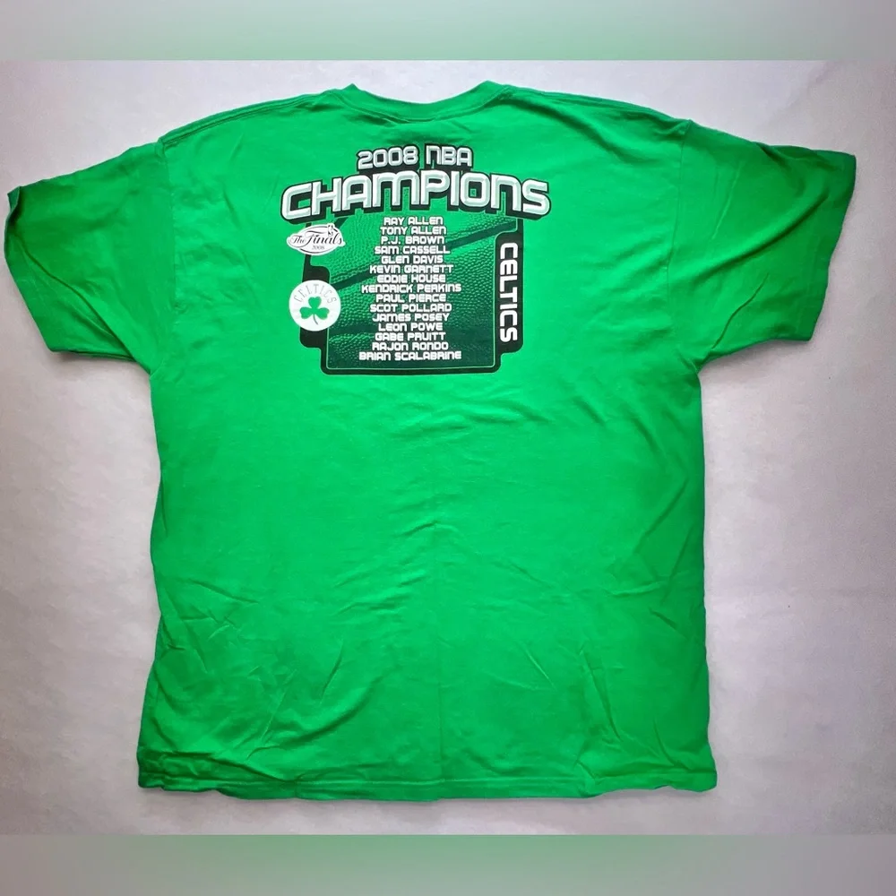 Vintage Adidas Boston Celtics 2008 NBA‎ Champions XL
